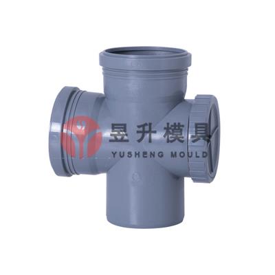 collapsible pipe fitting mould
