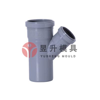 China PPH collapsible pipe fitting mold